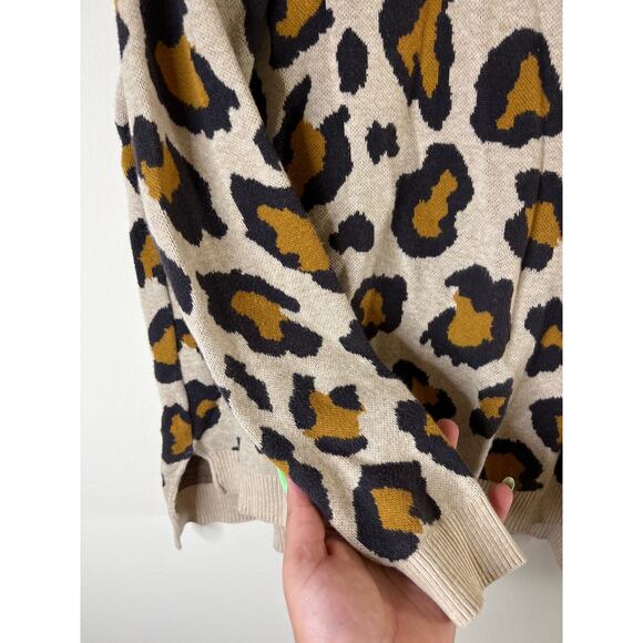 H&M Knit Leopard Print Sweater - Picture 13 of 16
